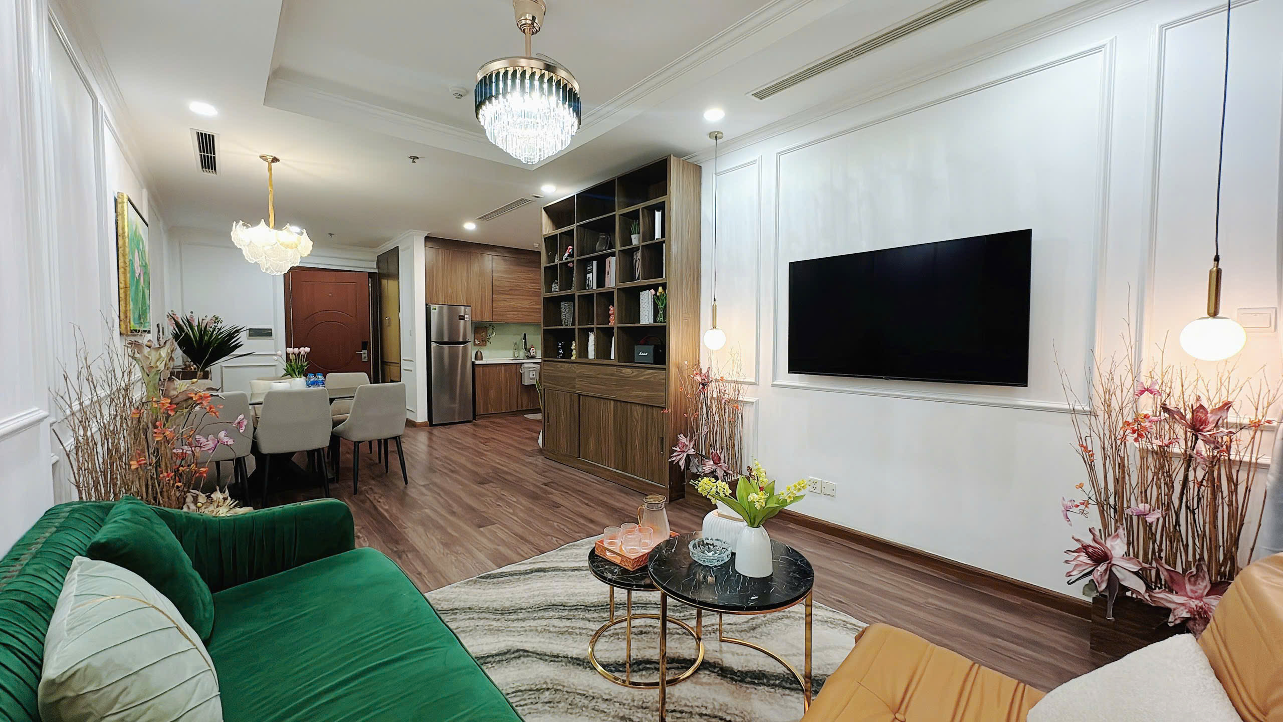 Cho thuê 3PN theo ngày giờ tại Vinhomes Times City